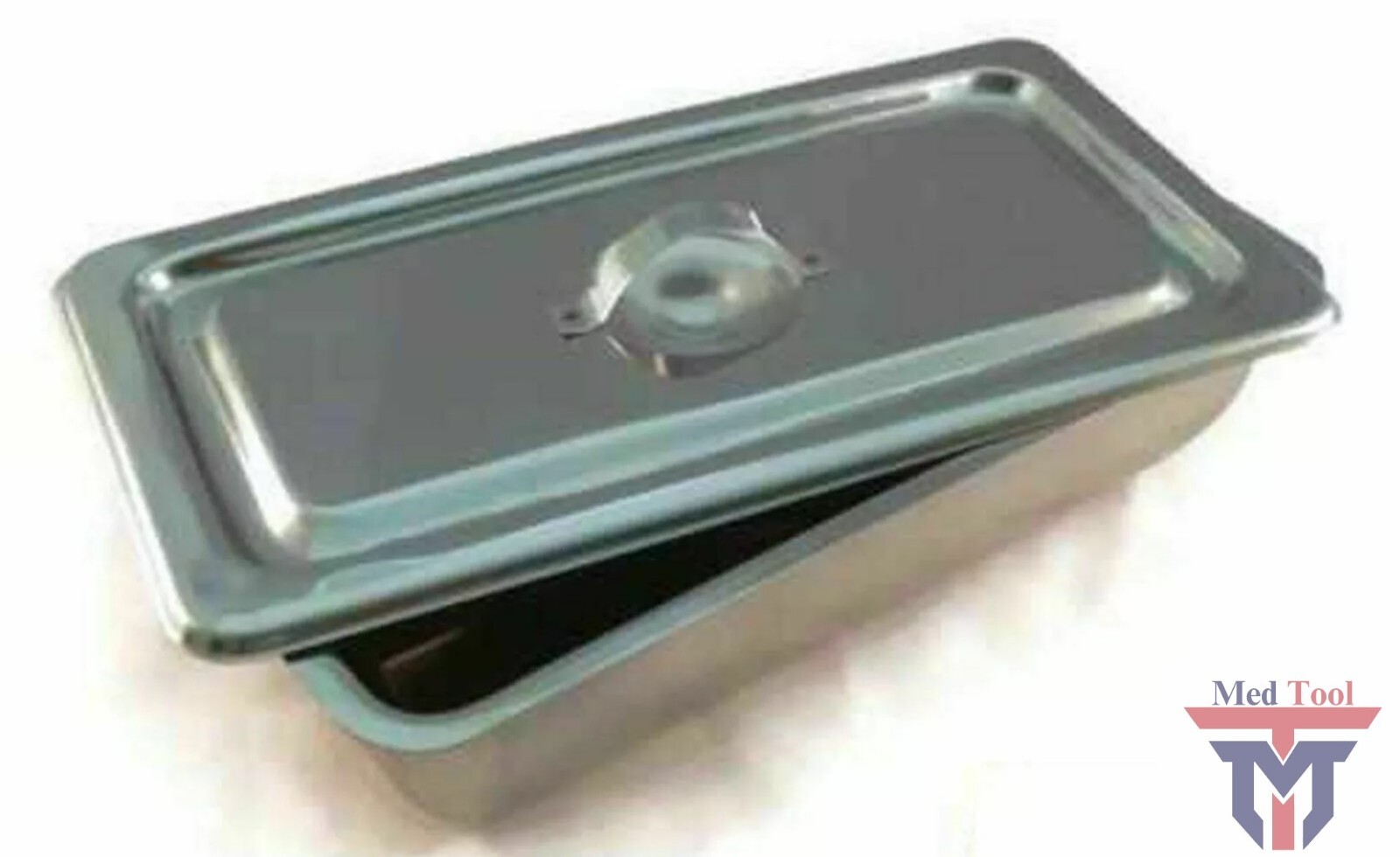 Instrument Tray w/Lid 12"x 8"x 2" Surgical Dental Body Piercing Instruments