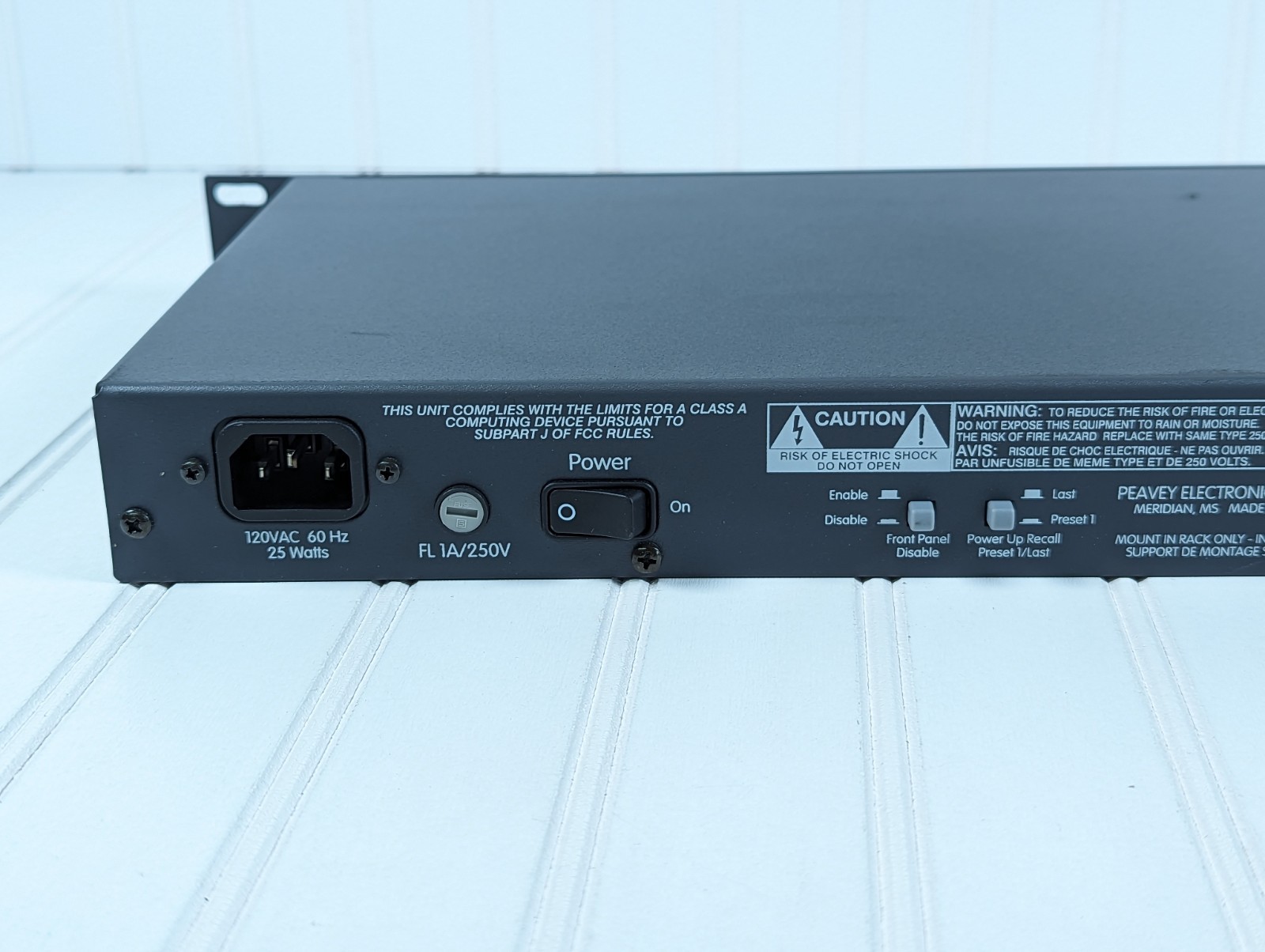 Peavey Feedback Ferret Digital Dynamic Anti-Feedback System Tested Free Shipping