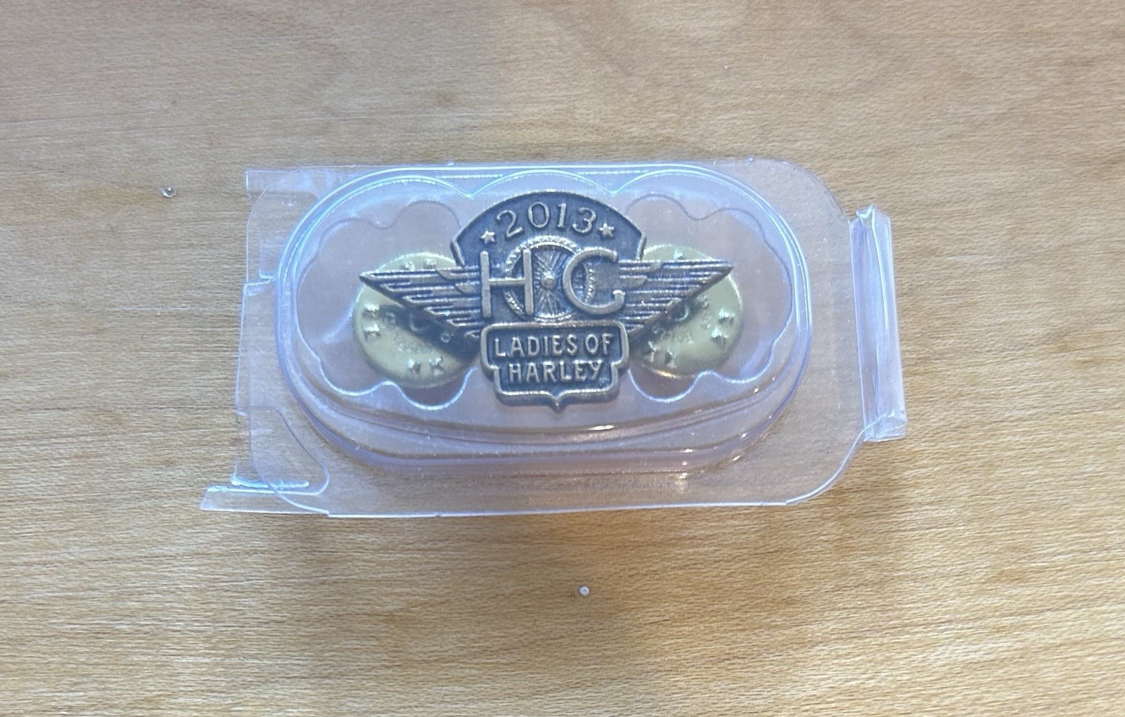 Harley-Davidson H.O.G. 2013 Ladies of Harley Metal Badge/Emblem Pin