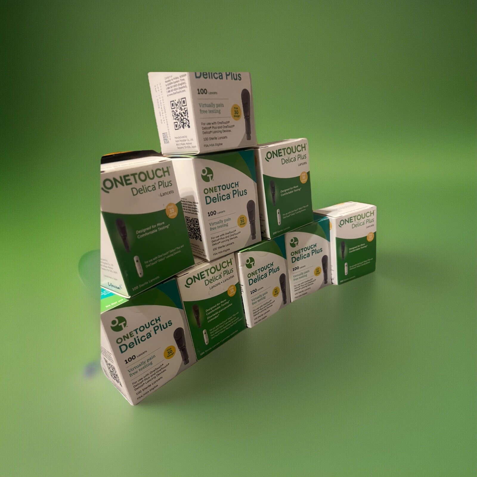 10. Boxes /1000 Lancet One Touch Delica Plus