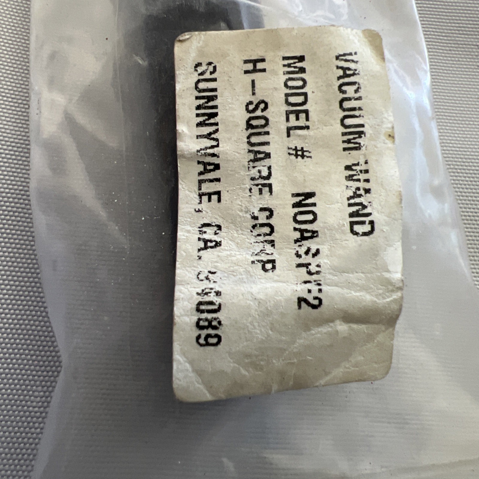 H-Square Corp., NOASPF2, Vacuum Wand New