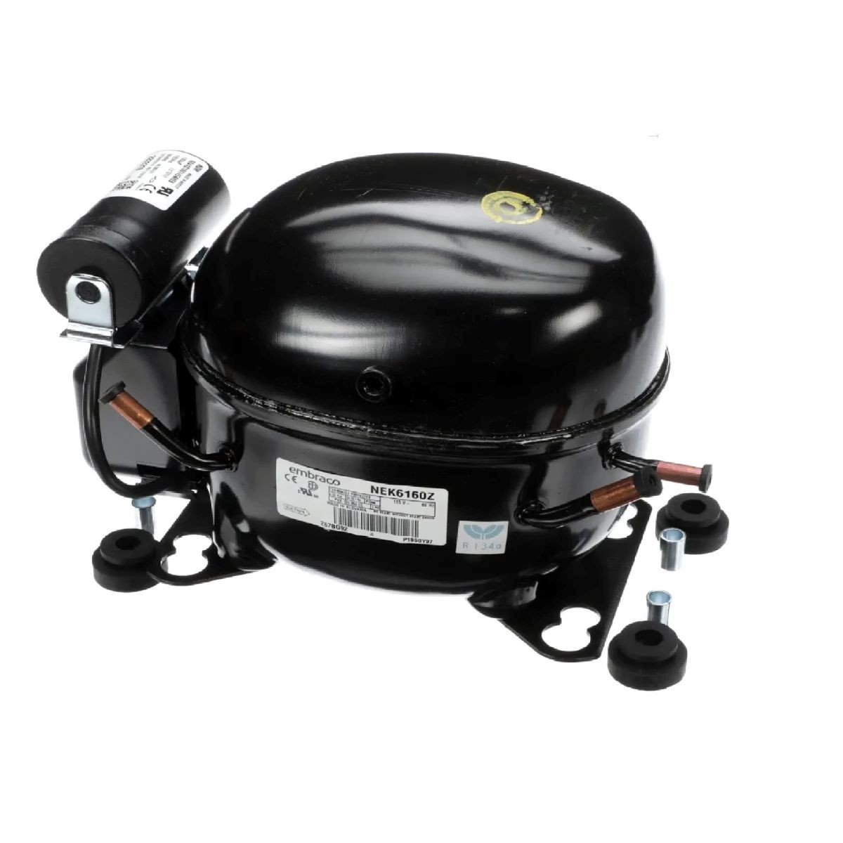 COMPRESSOR NEK6160Z 115V 60Hz 1/4HP R134A