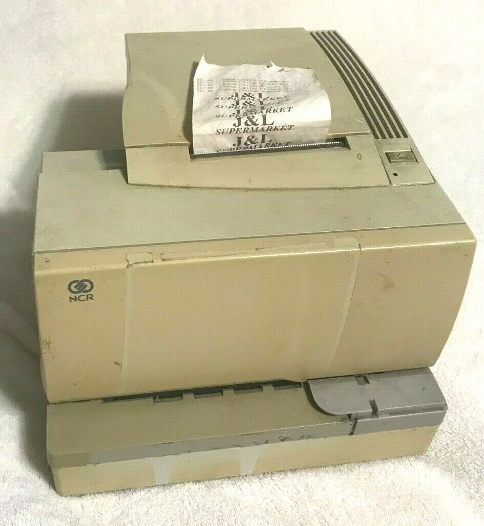 NCR AXIOHM (A758-4005-0111) THERMAL POS RECEIPT PRINTER retail COMMERCIAL UNIT