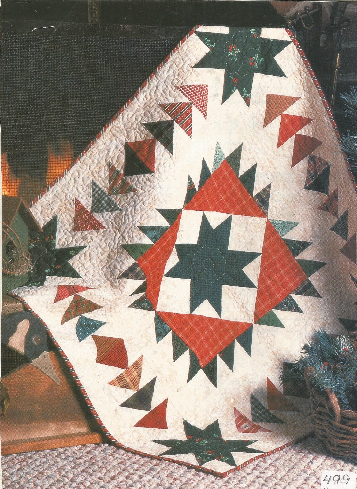 E0629 STARRY GEESE QUILT PATTERN/INSTRUCTIONS