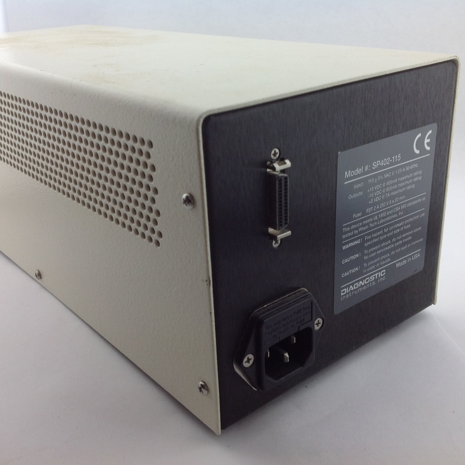 Diagnostic SP402-115 RT Spot Power Supply