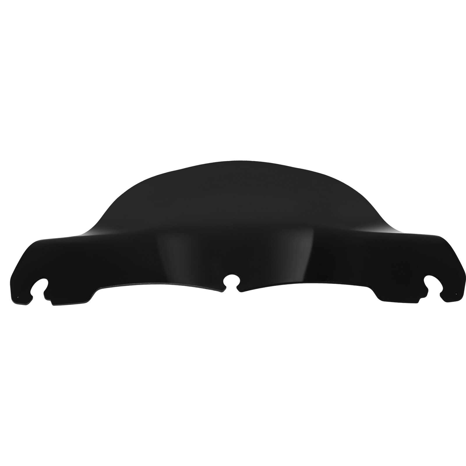 9" Black Wave Windshield Windscreen Fits For Harley Electra Tri Glide 2014-2023