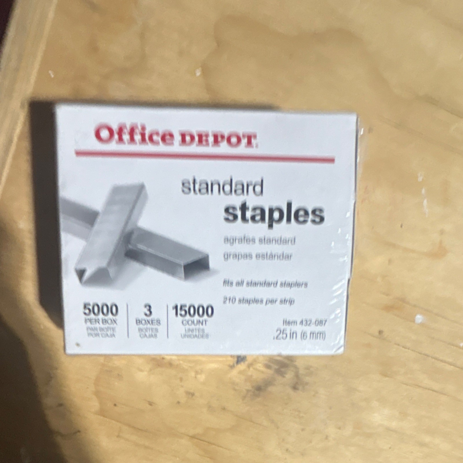 Office Depot Standard Staples