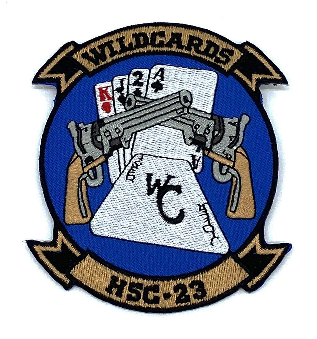 HSC-23 Wildcards Squadron Patch – Sew On