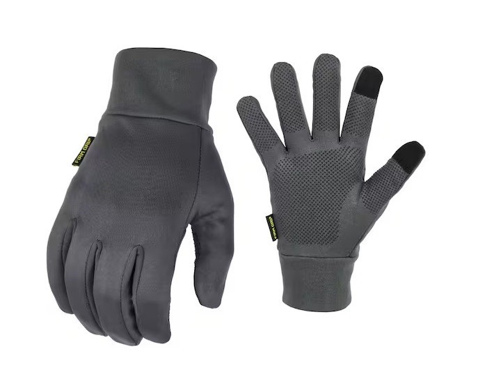 Firm Grip All Weather Outdoor and Work Touchscreen Gloves ~ Small