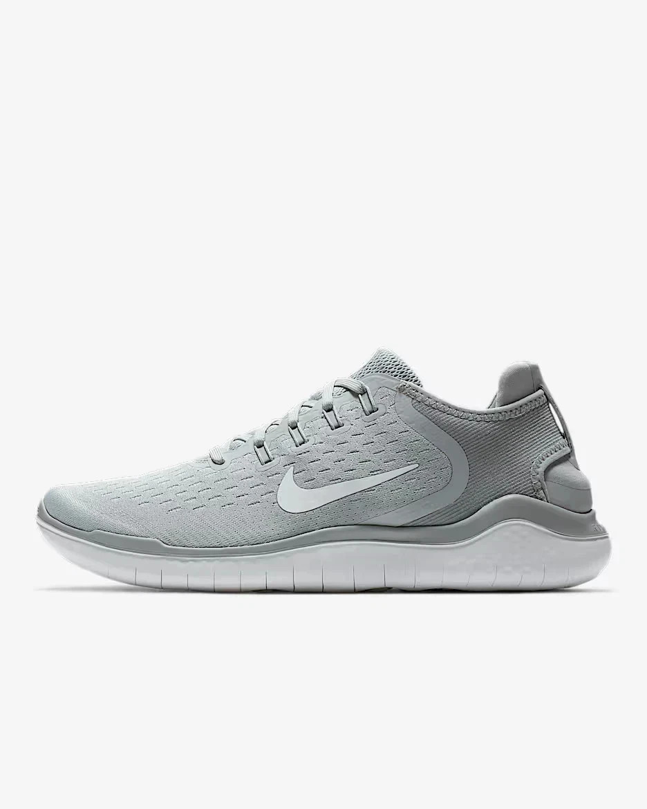 Nike Free RN 2018 Wolf Grey White Volt 942836-003 Men's Running Run Training