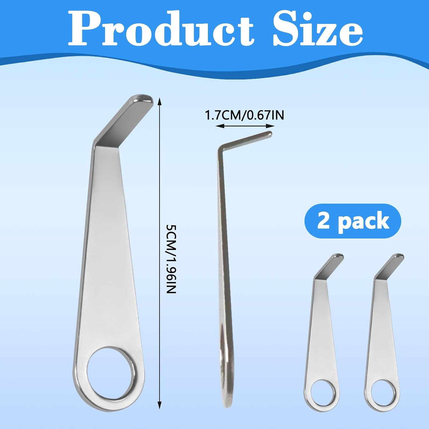 2 Pcs Doorbell Key Replacement Tool Ring Doorbell Tool Removal Key Tool Compatib