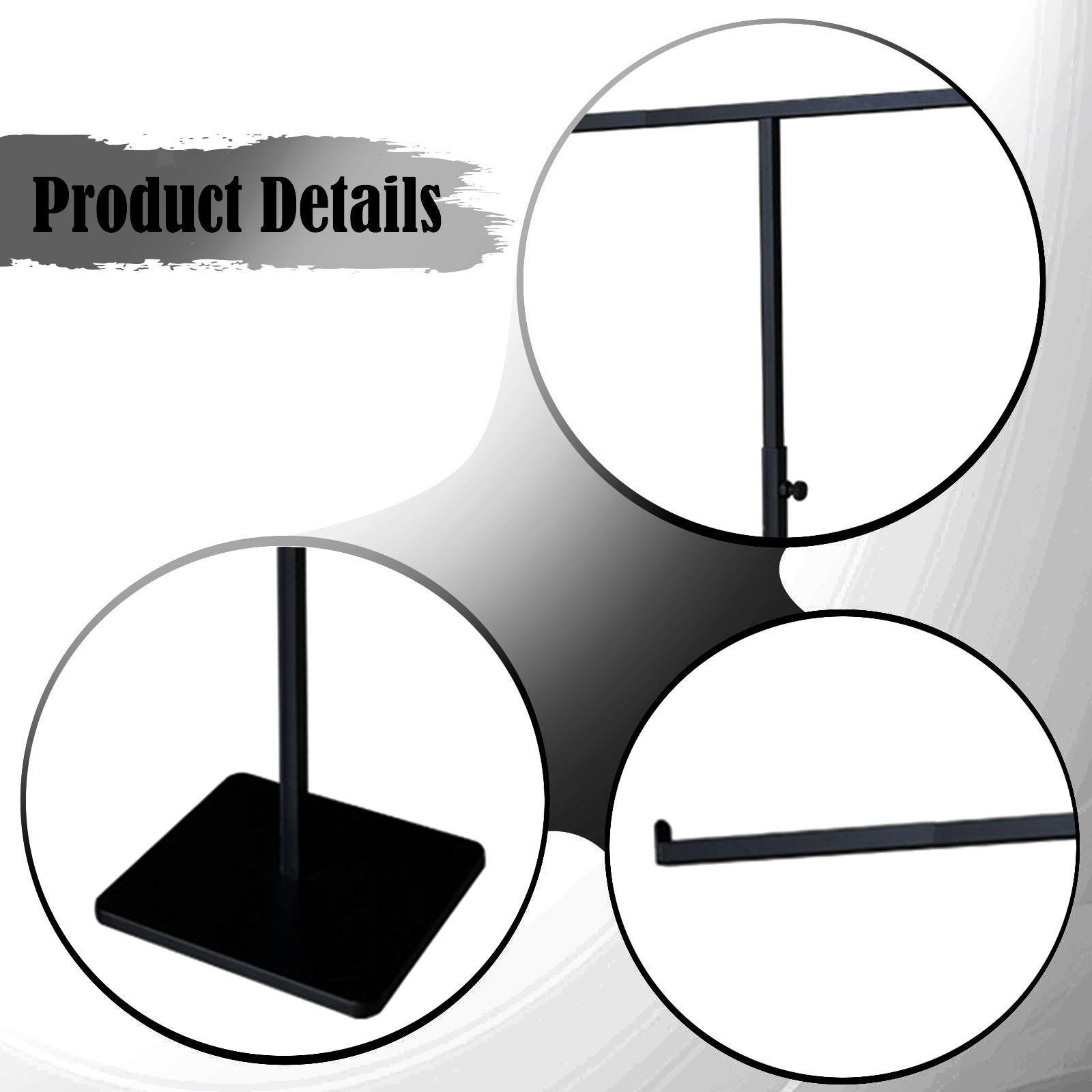 Bag Display Stand Purse Stand Adjustable Height Multipurpose Sturdy Metal Bag
