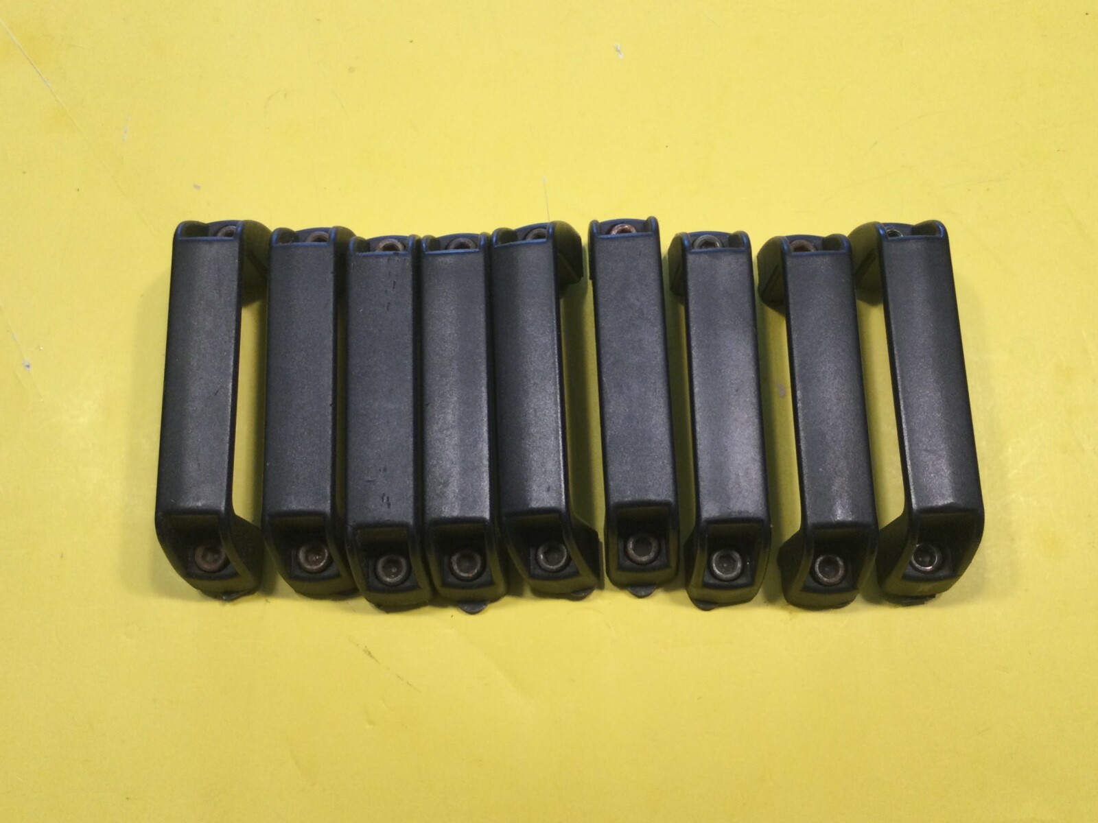 GAMM Universal Handle 4" bolt spacing lot of 9 (With 80/20 mounting hardware)