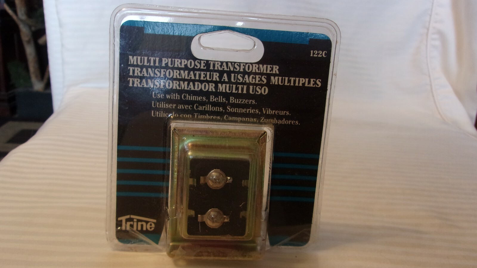 Multi Purpose Transformer for Door Bells and more, from Trine #122C BNOS