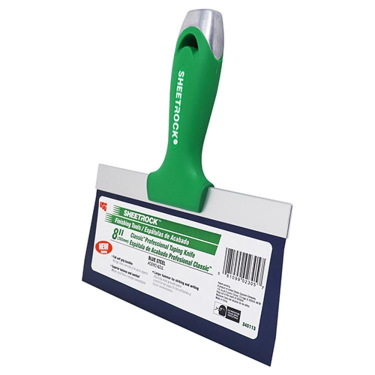 USG-Sheetrock 8" Classic Blue Steel Drywall Taping Knife