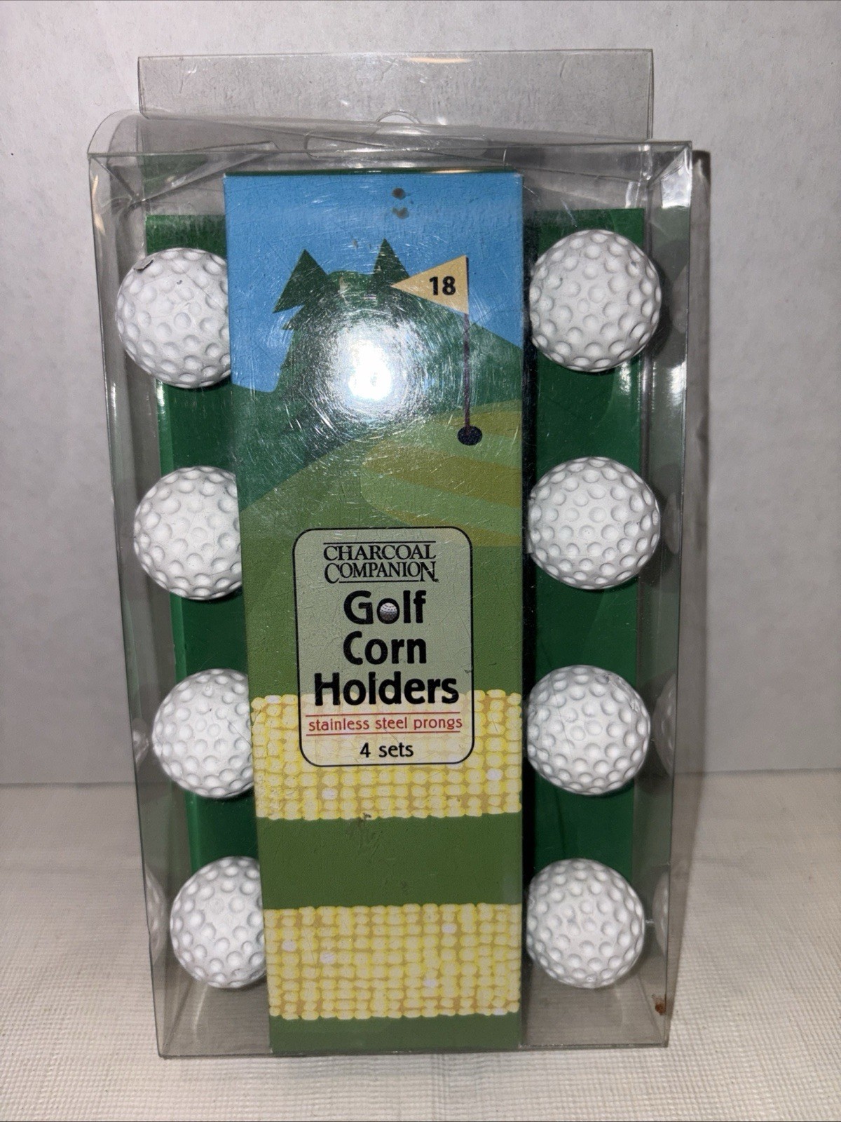 Charcoal Compamion Golf Corn Holders New In Box