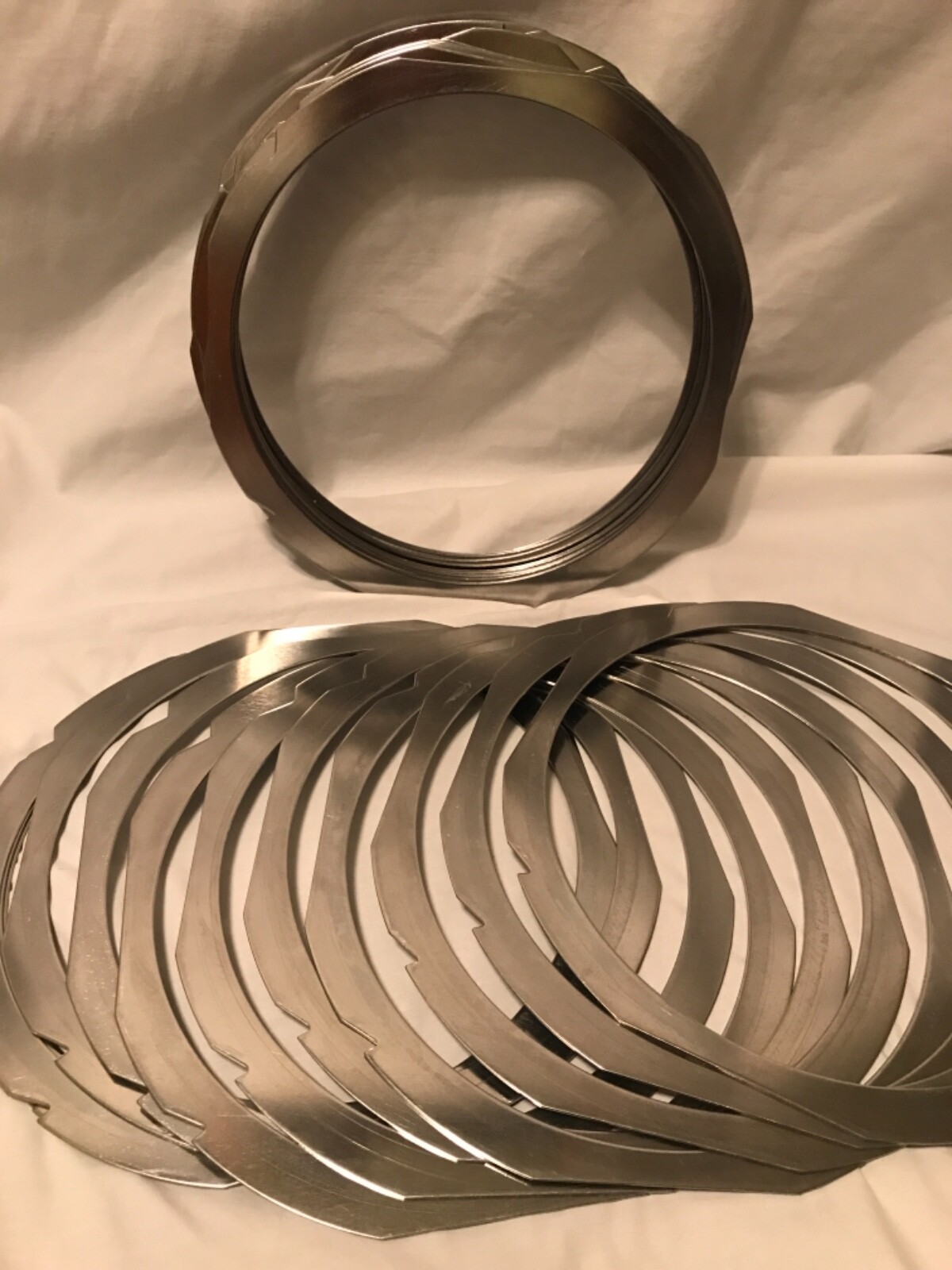 8” 200 mm STAINLESS STEEL SILICON WAFER DICING RING/LOOP.