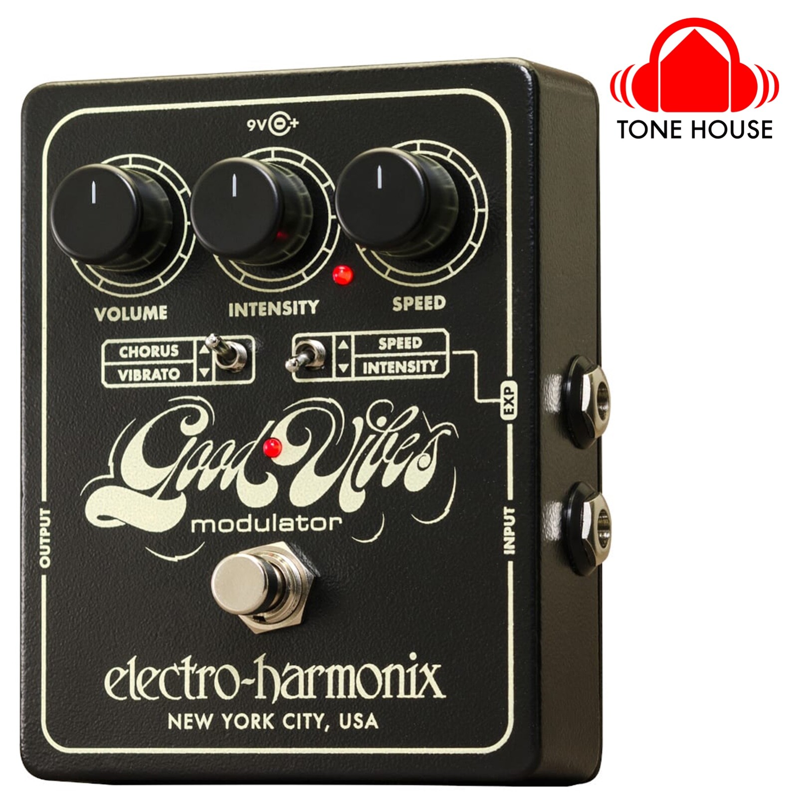 Electro-Harmonix Good Vibes Analog Modulator Effect Pedal – New