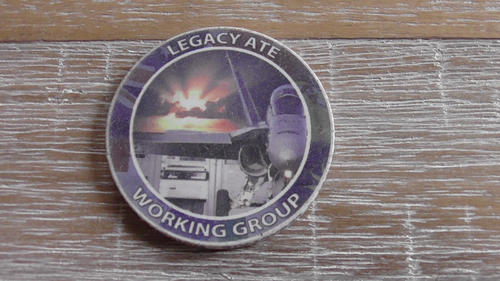 Legacy ATE Working Group Ceramic Challenge Coin #B458