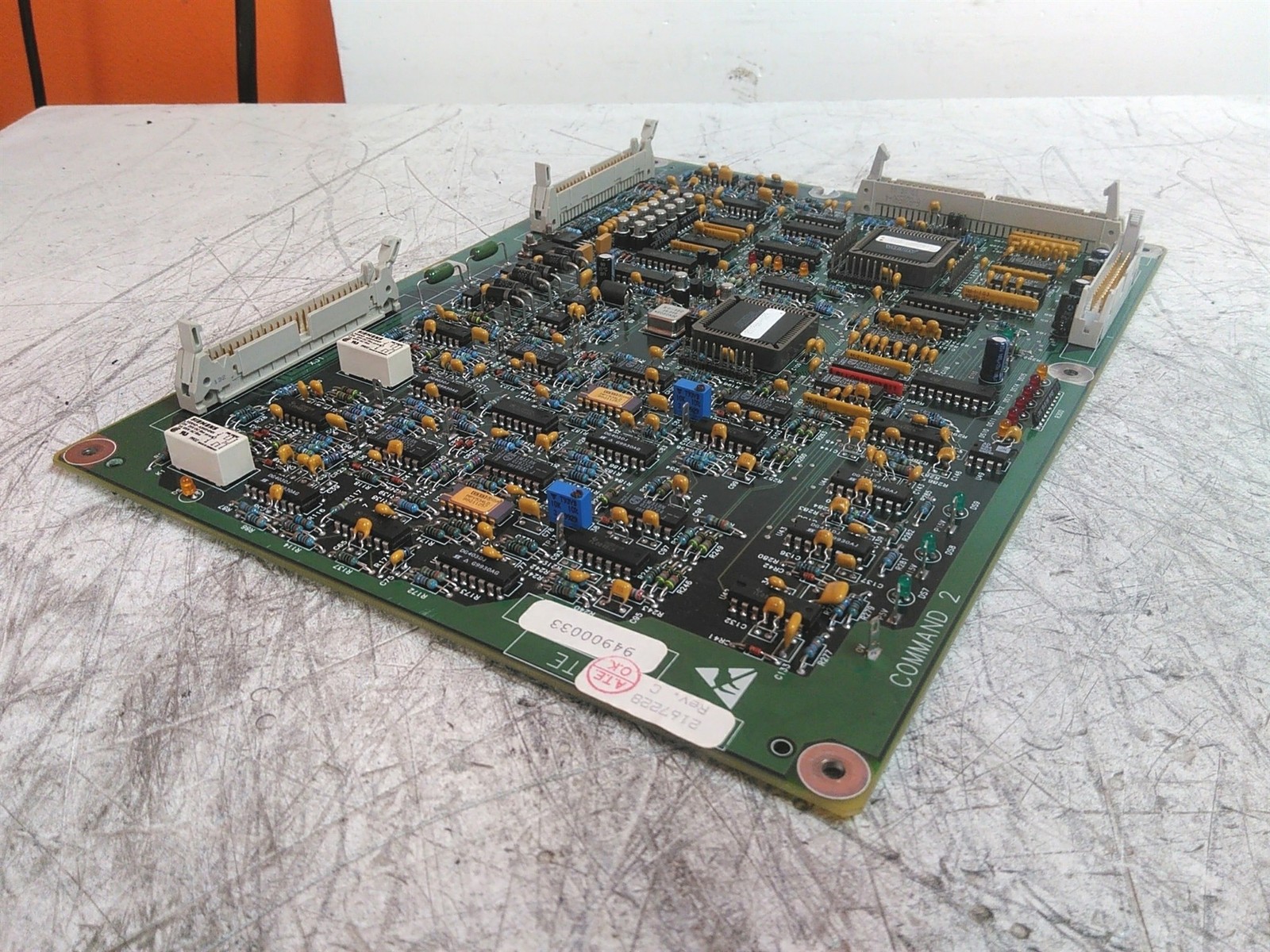 GE 2167228 Rev. C Command 2 Control Board See Description