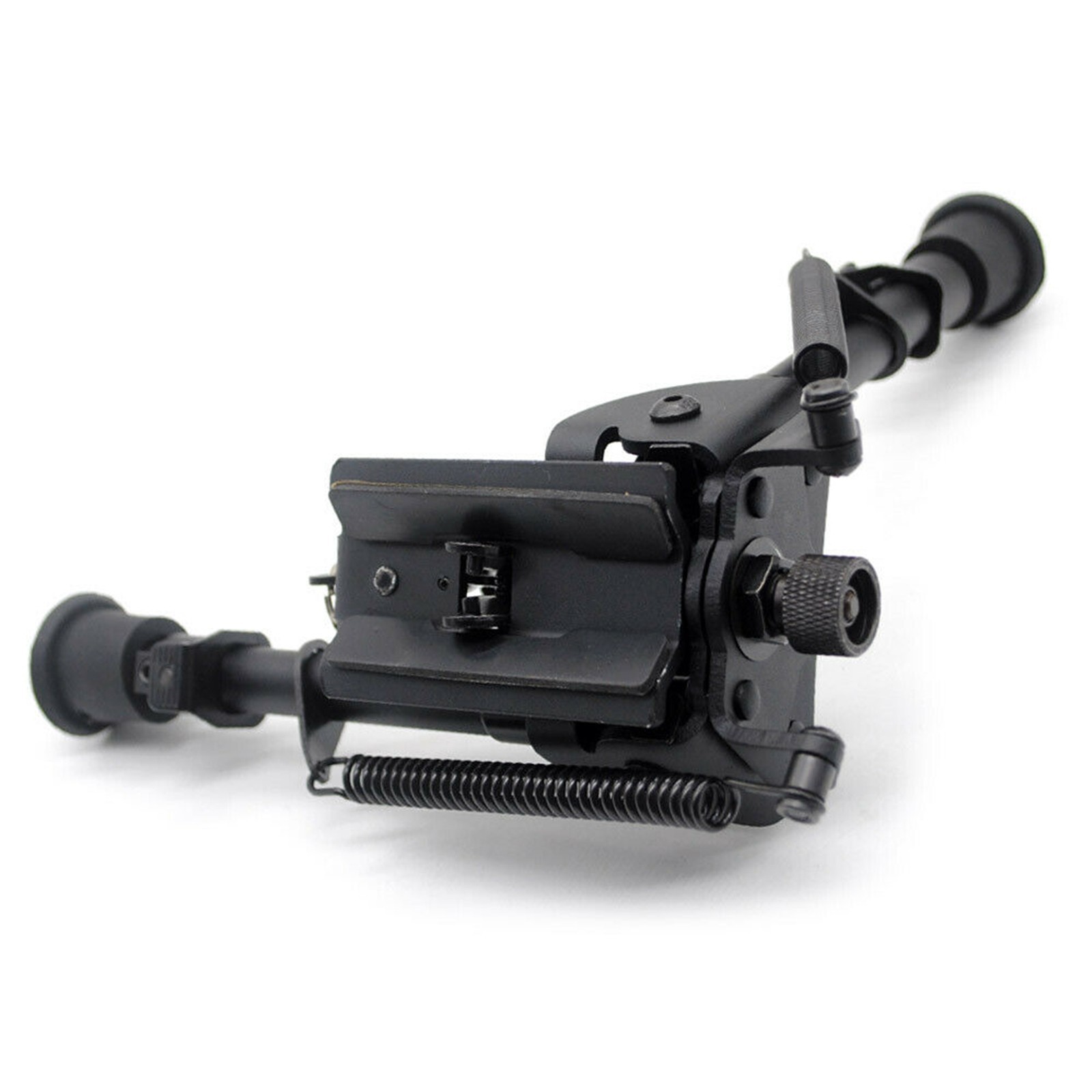 Rifle Bipod Pivot Tilting Adjustable 6-9" Spring Return Legs Sling Swivel Bipods