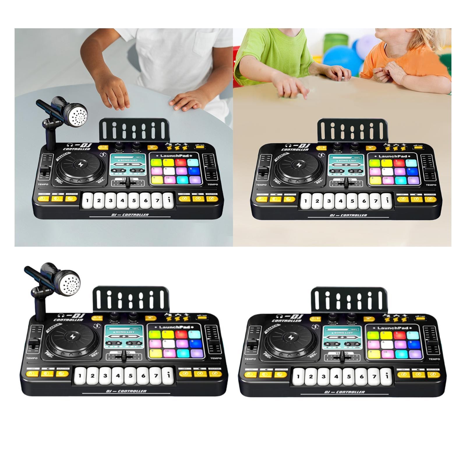 Baby Musical DJ Set for Kids DJ Controller Turntable Educational Multi