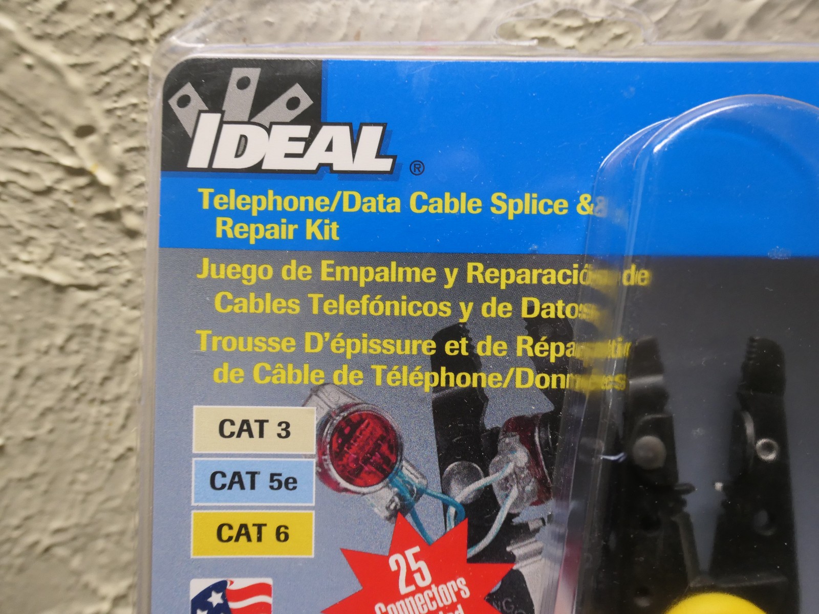 Ideal Telephone/Data Cable Splice Repair Kit #33-719 Electronics 25 Connectors