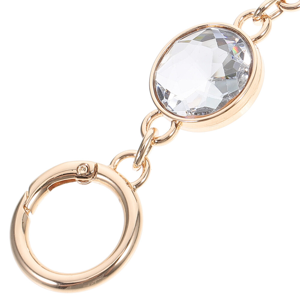 Crystal Chain Shoulder Strap Purse Extender Chains Thick for Making Bag