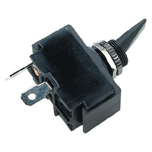 Black SPST 2 Position Momentary On / Off Toggle Switch for Boats
