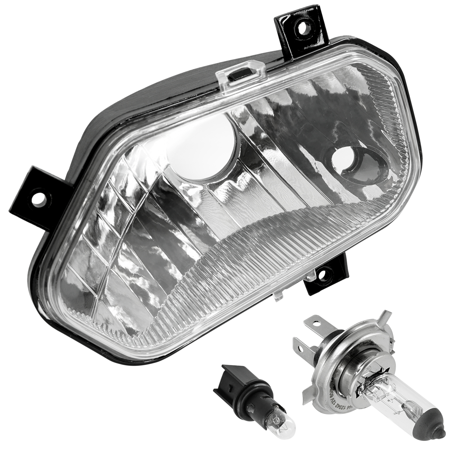 Caltric 2411143 Right Headlight For Polaris Headlight with Bulb Assembly