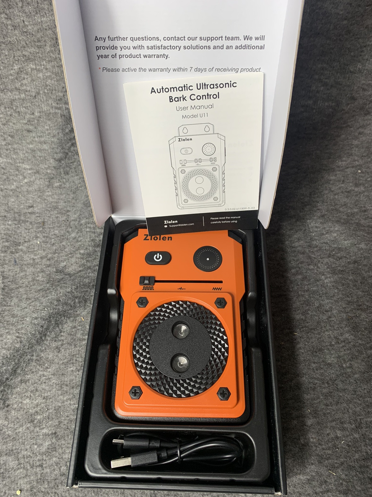 Automatic Ultrasonic Bark Control Model: U11 -Open Box