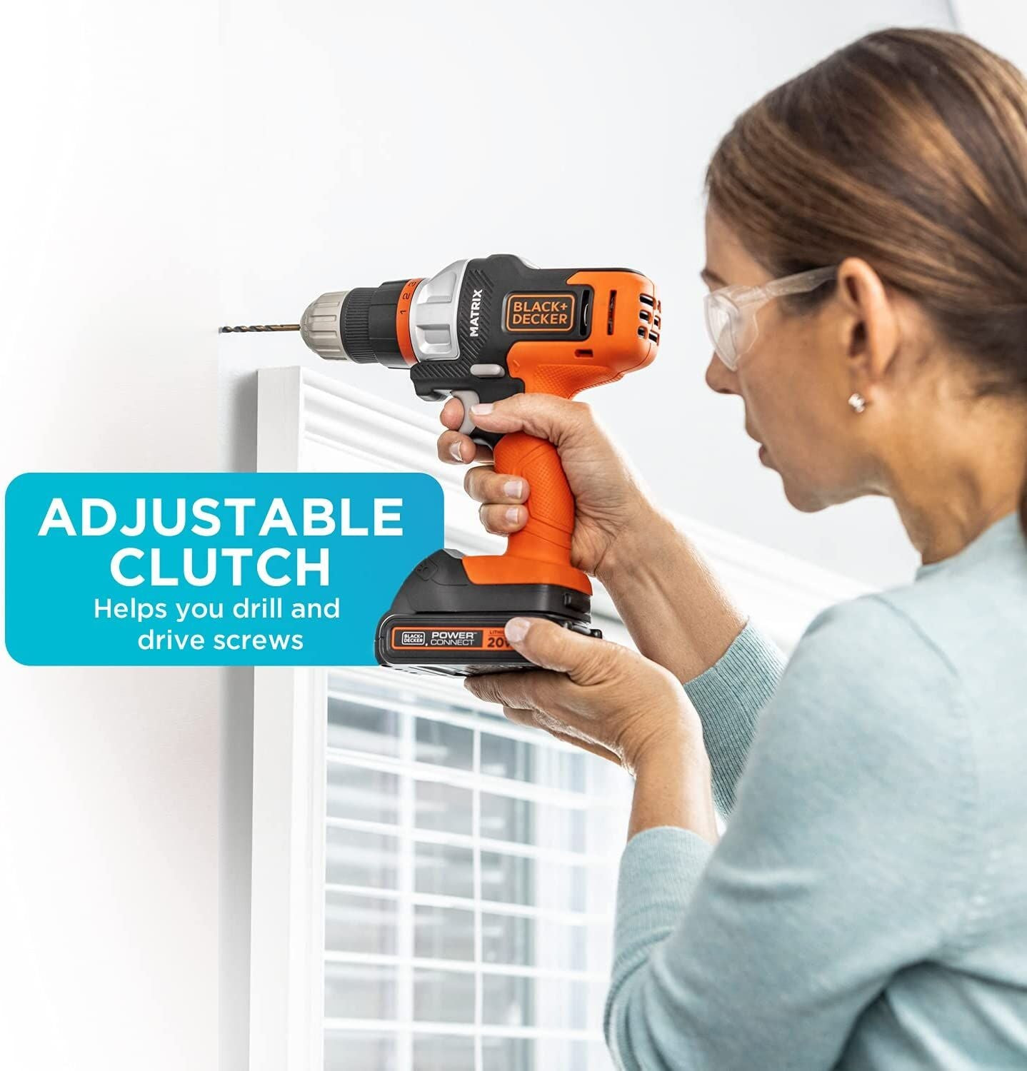 BLACK+DECKER 20V MAX* Matrix Cordless Drill/Driver - BDCDMT120C