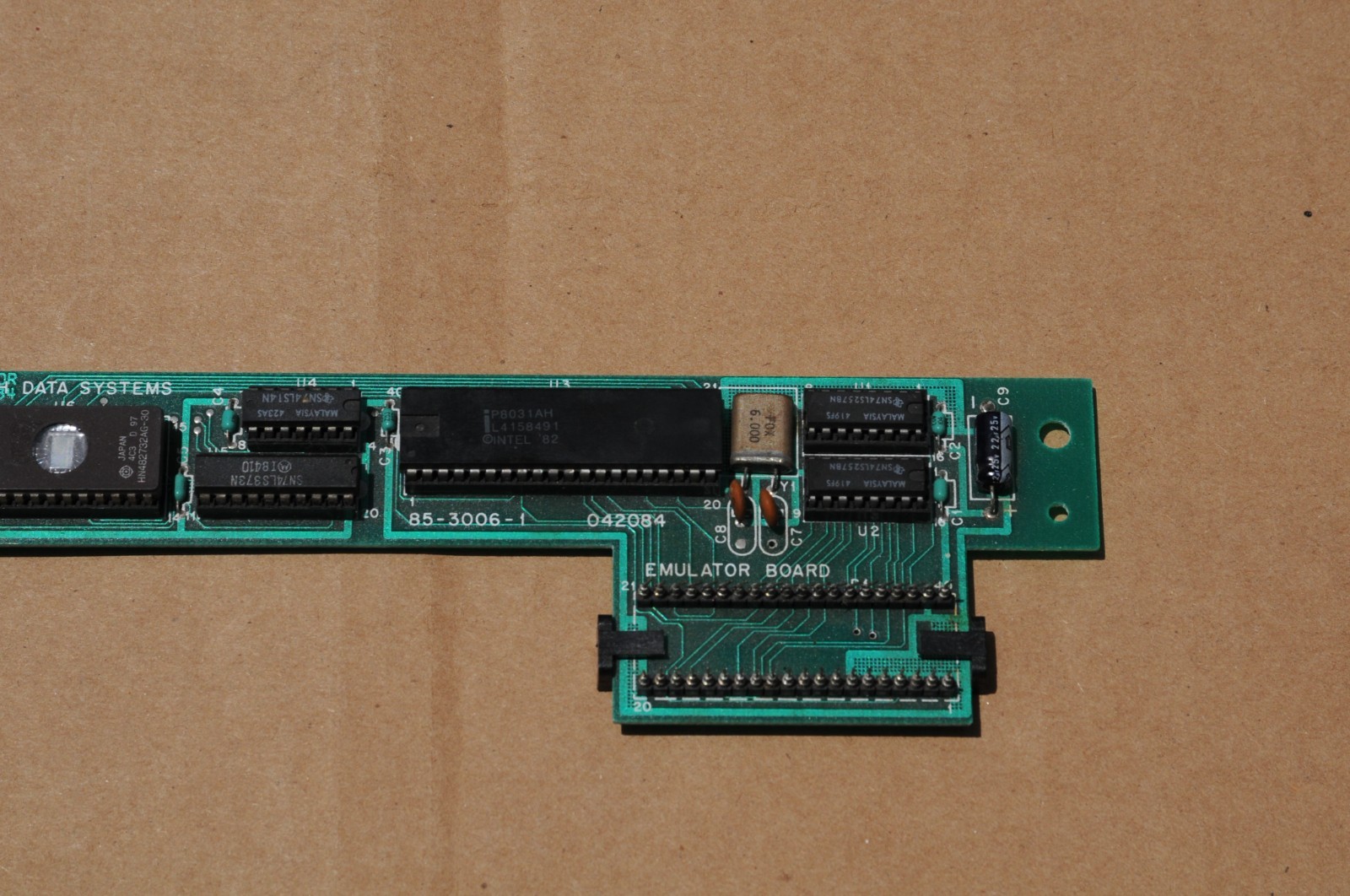 RARE ZENITH DATA SYSTEMS EMULATOR BOARD, MODEL 85-3006-1, USED