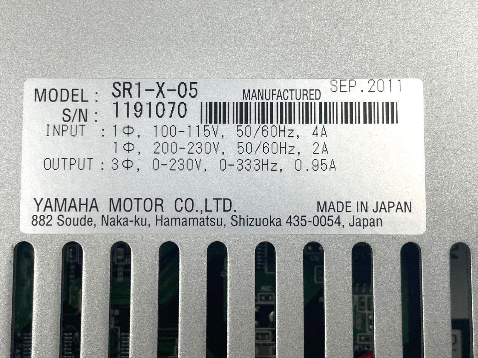 Yamaha SR1-X-05 Servo Drive / Robot Controller