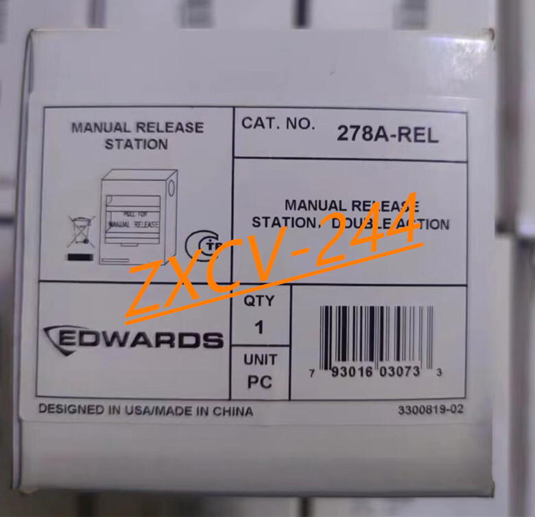 1PC ADWARDS 278A-REL manual release switch