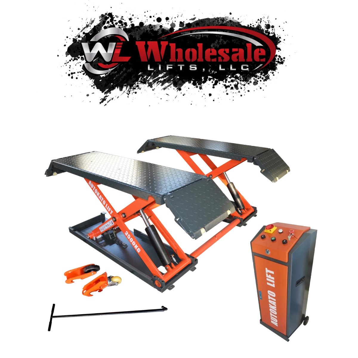 New KATOOL KT-X85 8,000 LB Electric Mid Rise Scissor Lift
