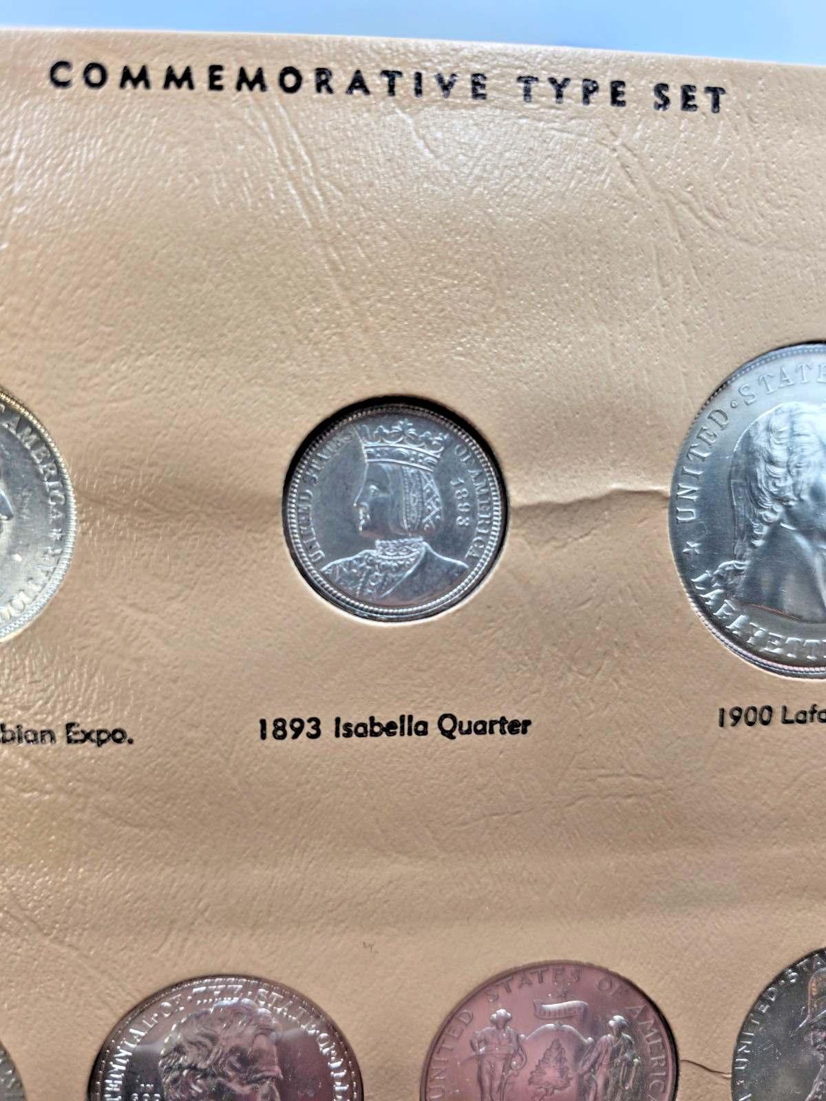 US Commemorative Silver Half $ 50c Complete Set. Including Isabella Quarter!