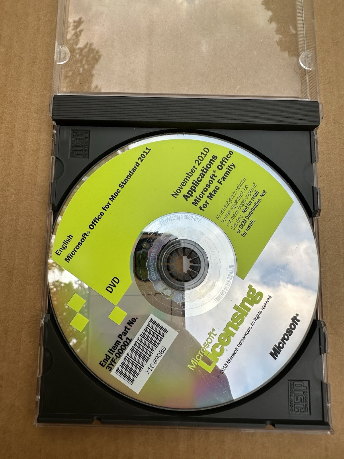 Microsoft November 2010 Applications Microsoft Office for Mac Family 2011