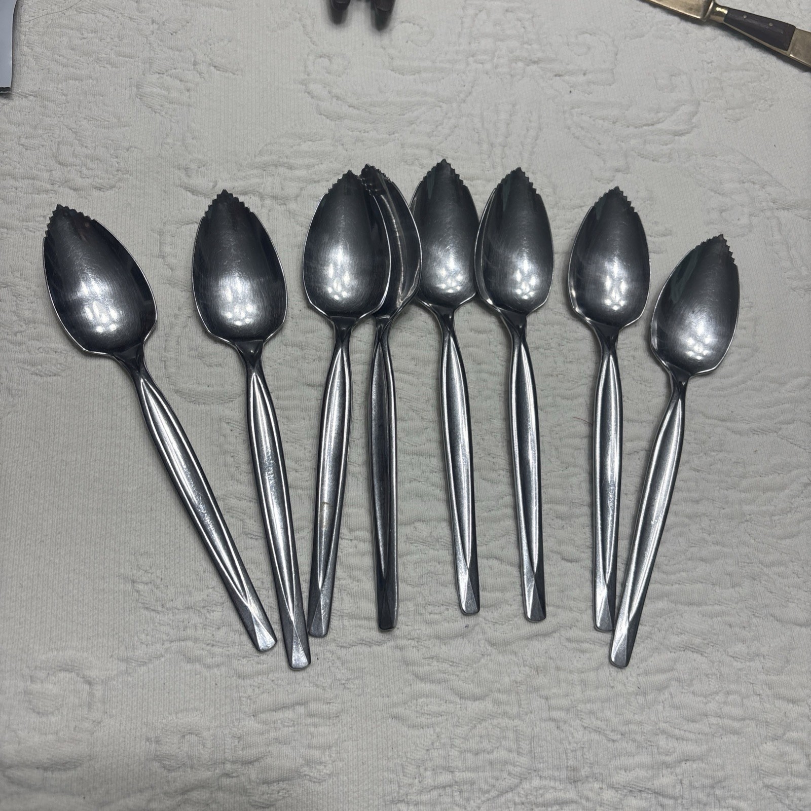W.M. Rogers Grapefruit Spoons Flatware Set of 8
