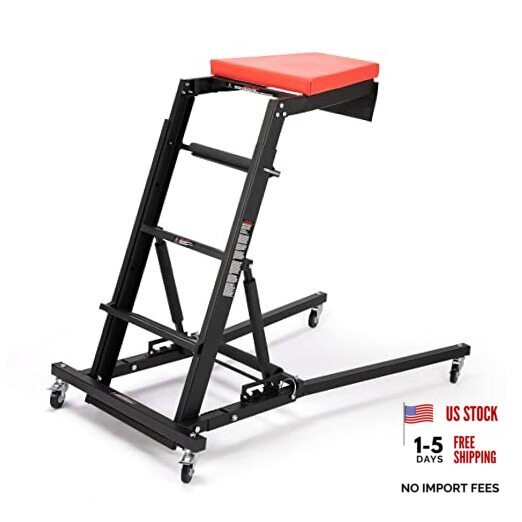 Automotive Engine High Top Creeper Workstation Shop Mechanic | Adjustable