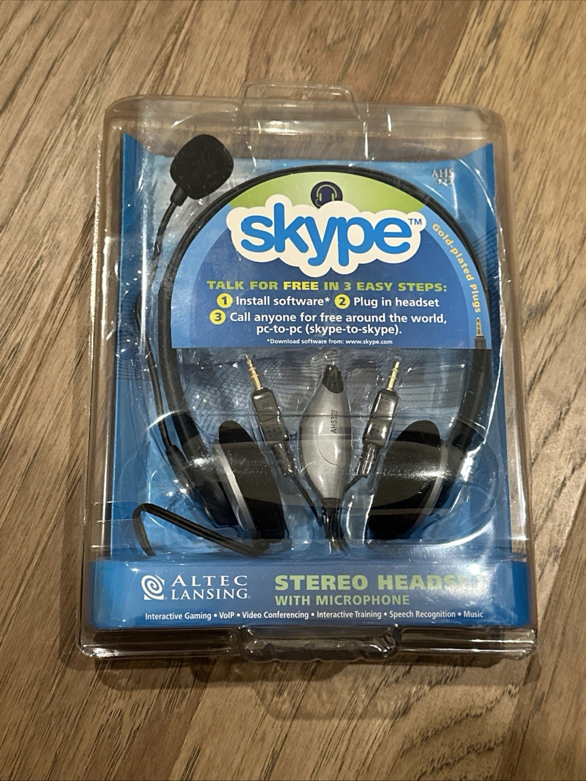 Altec Lansing AHS202i Stereo Headset With Microphone for Conferencing & Gaming