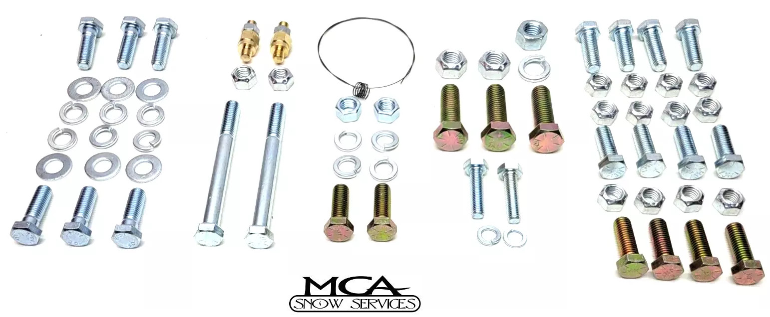 BOSS SNOW PLOW BOLT HARDWARE KIT FOR MOUNT LTA04767B 99-10 GM 2500-3500 HDW05582