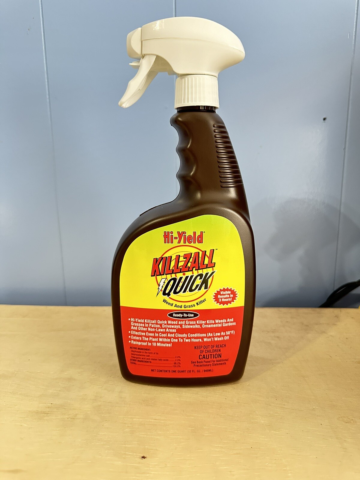 Hi-Yield Killzall Quick RTU Spray Non-Selective Systemic Herbicide 32 fl oz VPG