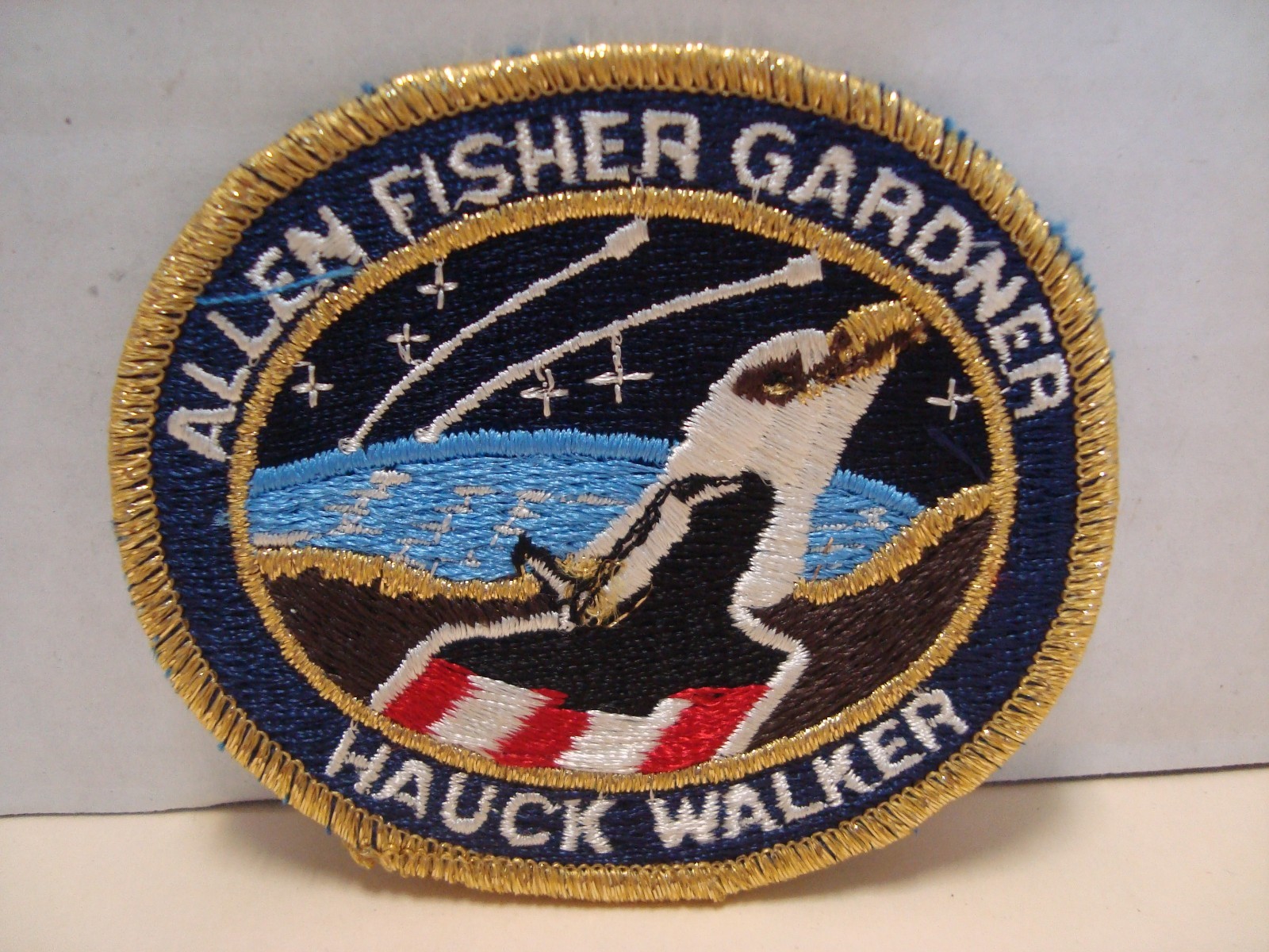 NASA Space Shuttle Discovery  Mission STS-51A PATCH Embroidered 3.5" Arm Hat