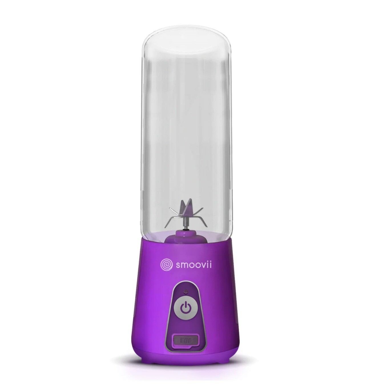 New In Box Smoovi II Portable Blender Glass Purple  Cordless Rechargable