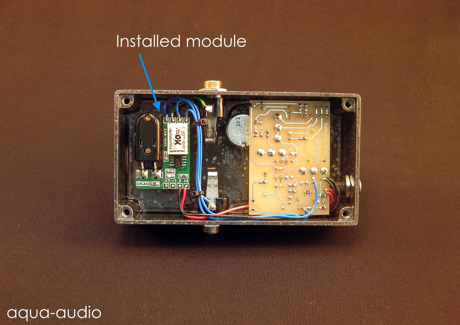 ESW5.0 - TRUE-BYPASS-RELAY-MODULE COMPLETE WITH SOFT SWITCH, 3PDT ALTERNATIVE