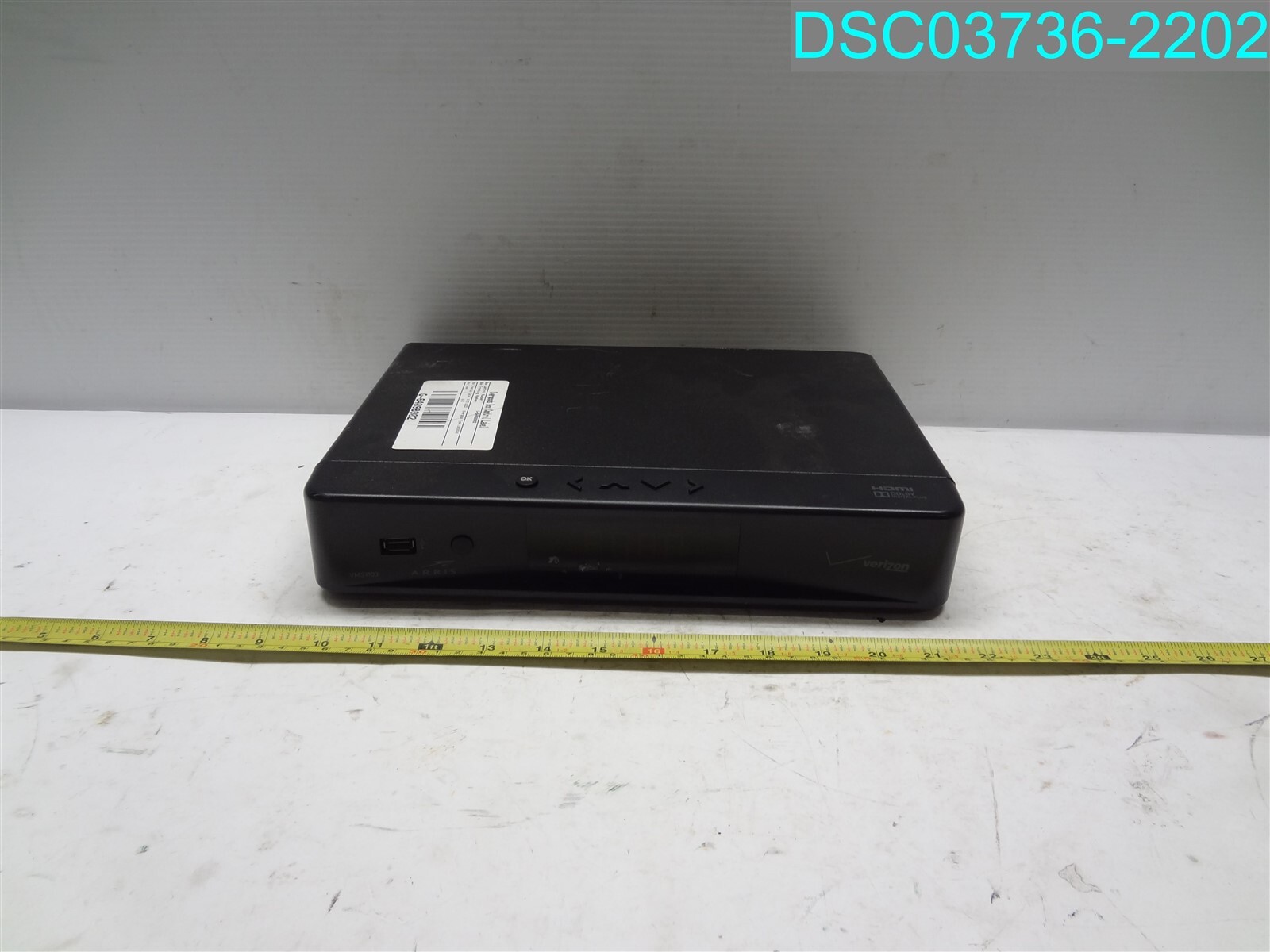 Used IVerizon Arris VMS1100 Cable Box MA1506EHA616 BM1222D9XXXXXX101507730043
