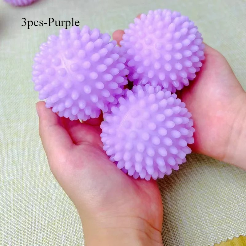 ANTI WRAP LAUNDRY BALLS – MULTI-PACK DRYER BALLS FOR WASHING MACHINE, REUSABLE