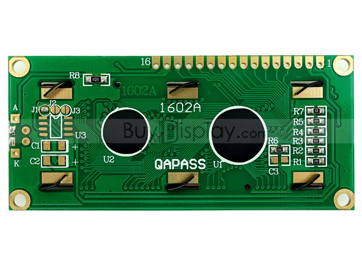 5V 16x2 1602 LCD Character Module Display w/Tutorial,HD44780,Bezel,Backlight