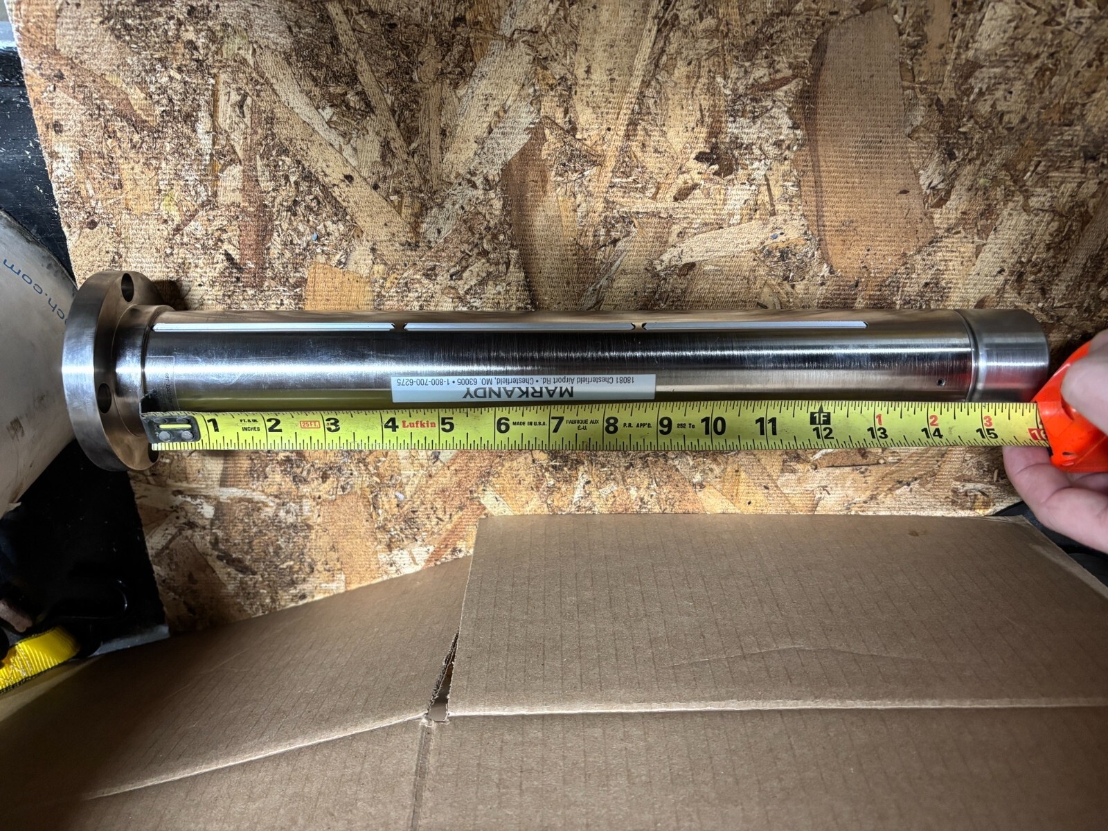 13" X 2.25” Arpeco Rewind Mandrel (Coreholder)